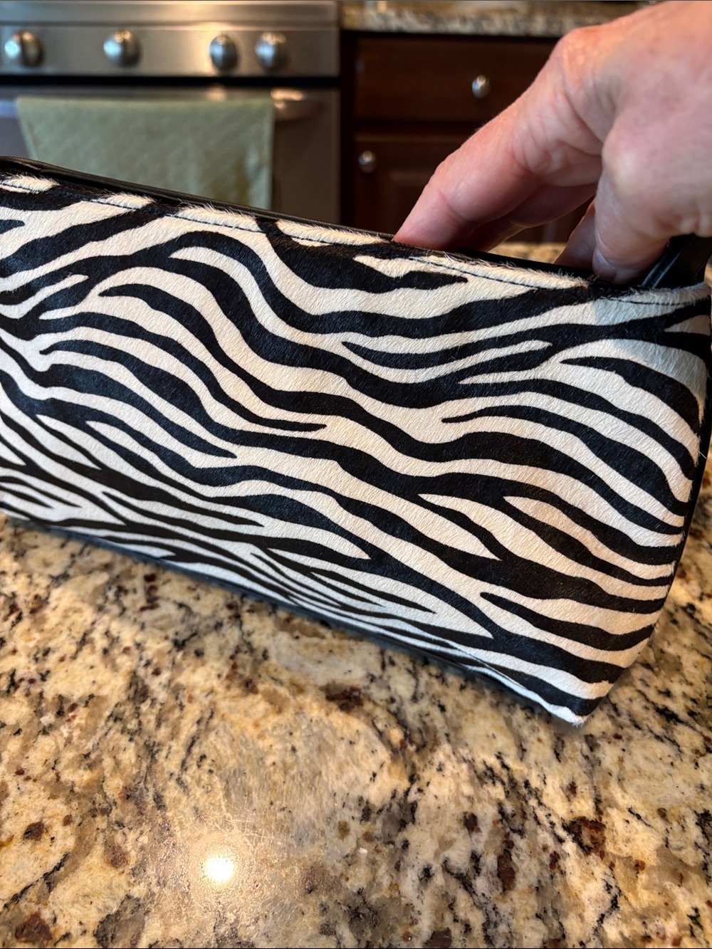 White House Black Market clutch handbag